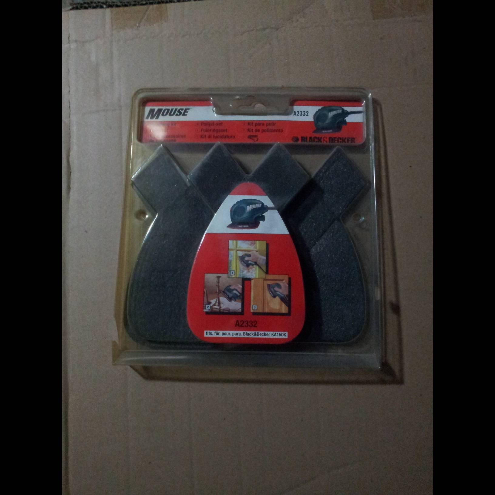 Immagine di Kit Lucidatura Mouse Black & Decker